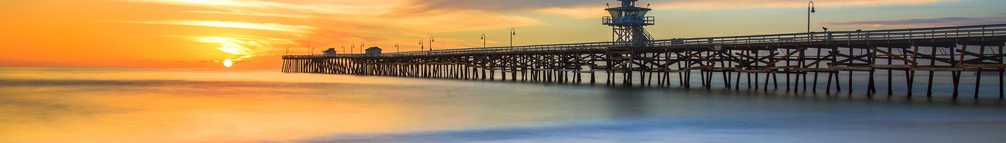 Beach Sunset Pier